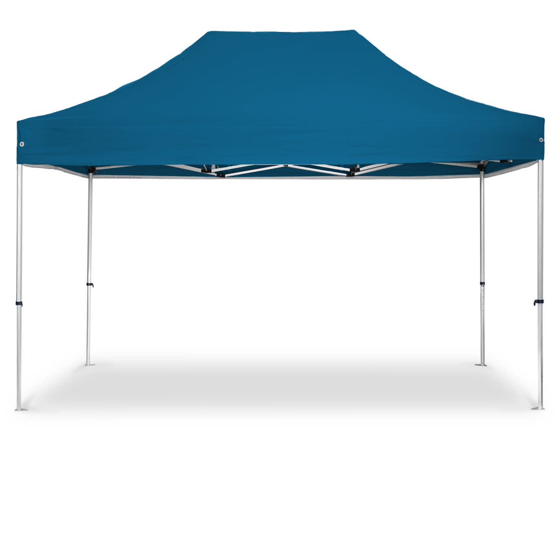 Faltpavillon 3x4,5 m - STORM Faltzelt – 45 mm Sechskant-Aluminium STORM45 Serie / 320g/m² Oxford-Polyester / Himmelblau