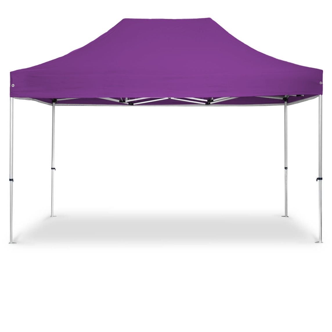 Faltpavillon 3x4,5 m - STORM Faltzelt – 45 mm Sechskant-Aluminium STORM45 Serie / 230g/m²-Vollbedruckung Oxford-Polyester / Lila