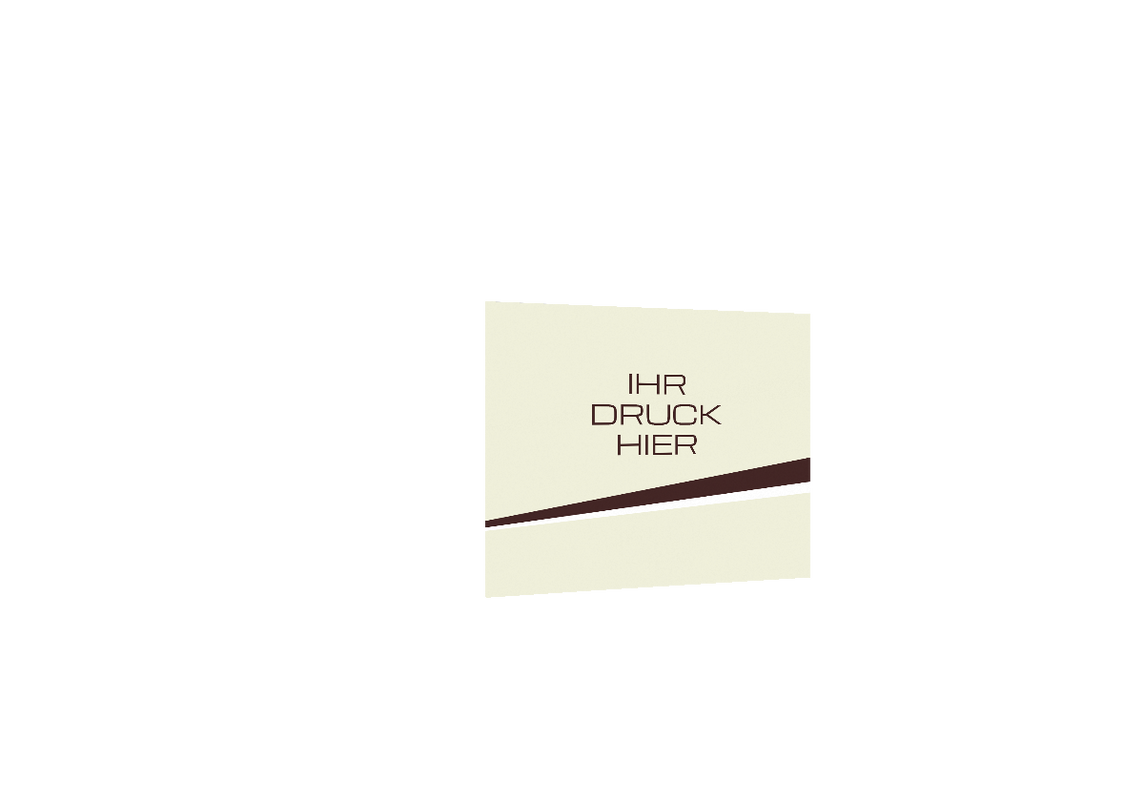 Zweite geschlossene hintere Seitenwand bedruckt und B1-zertifiziert für Stormtent 3x6 m Beige in 320g/m²