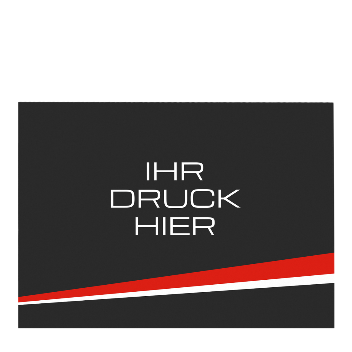 Seitenwand 2 m für Faltpavillon – STORM – Geschlossen / 320 g/m² inkl. Vollbedruckung B1-zertifiziert STORM45 / Schwarz – 1