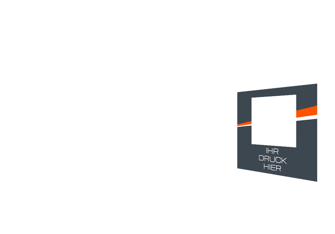 Rechte Seitenwand bedruckt und B1-zertifiziert mit Fenster für Stormtent 3x6 m Anthrazit in 320g/m²