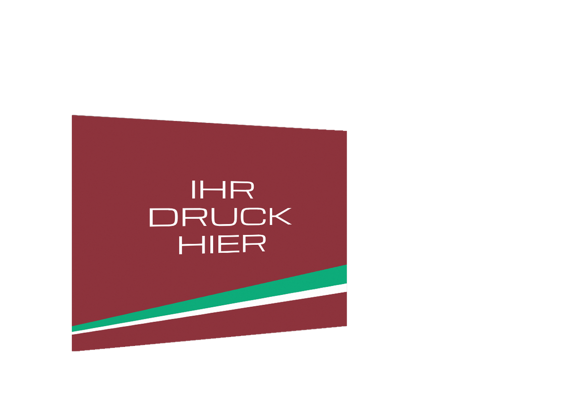 Geschlossene vordere Seitenwand bedruckt für Stormtent 3x6 m Burgund in 320g/m²