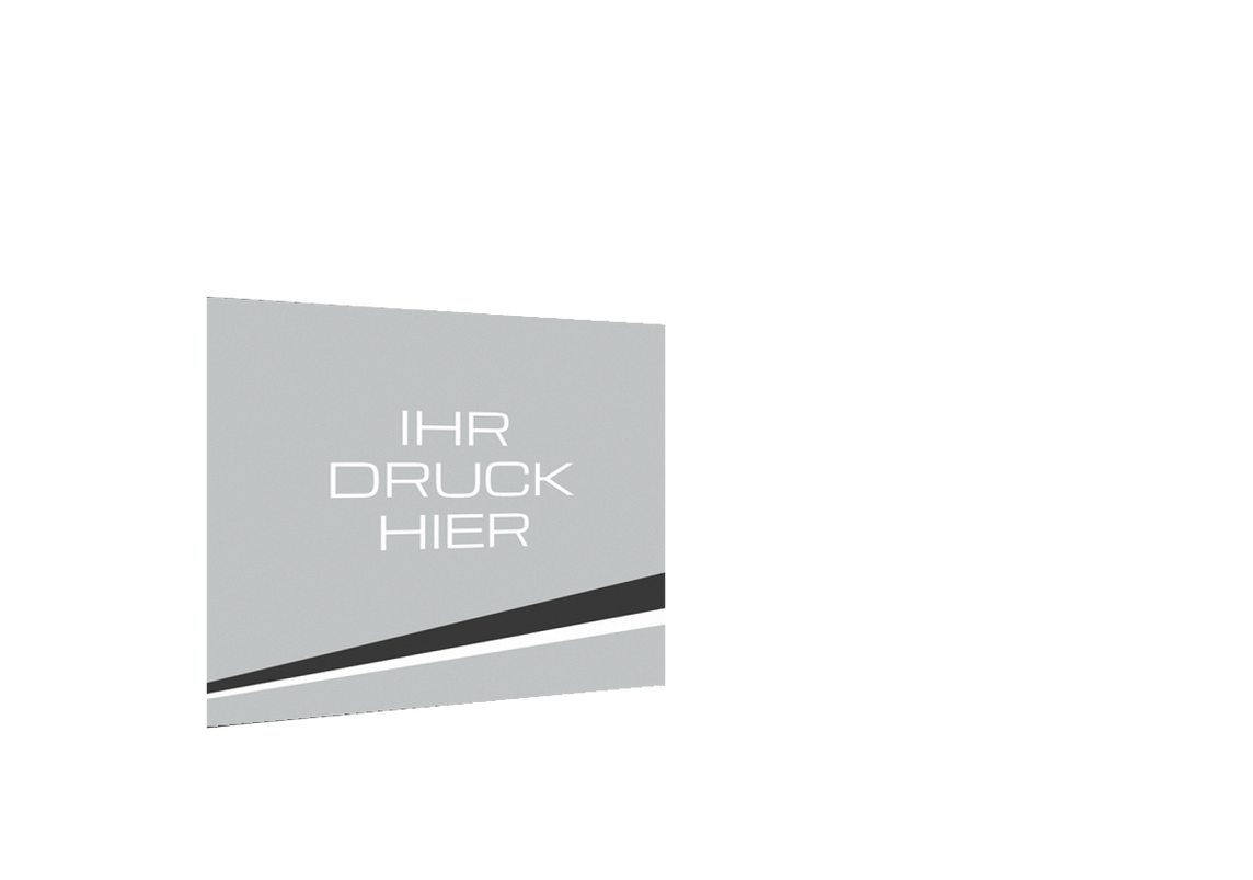 Geschlossene hintere Seitenwand bedruckt für Stormtent 3x3 m Grau in 320g/m²