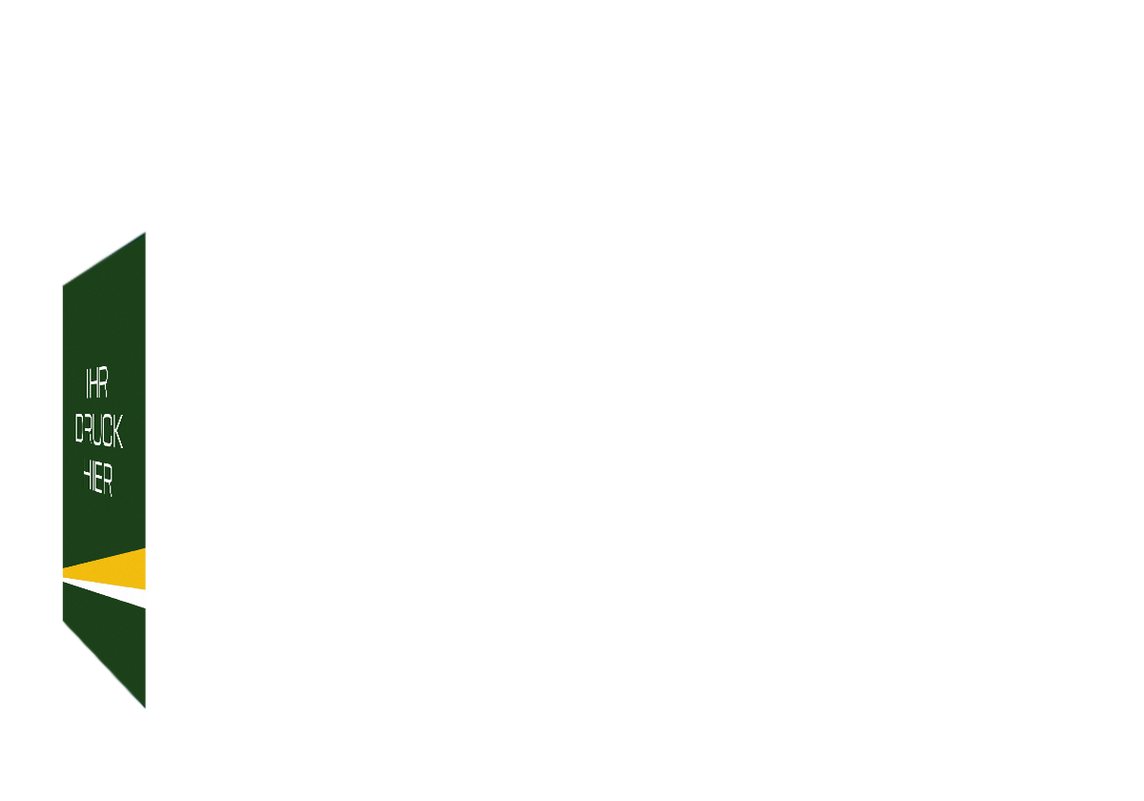 Geschlossene linke Seitenwand bedruckt für Stormtent 3x6 m Grün in 320g/m²