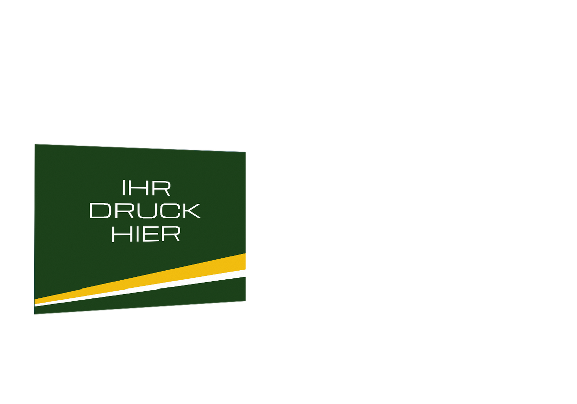 Geschlossene hintere Seitenwand bedruckt für Stormtent 3x6 m Grün in 320g/m²