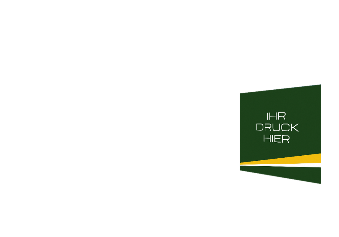 Geschlossene rechte Seitenwand bedruckt für Stormtent 3x6 m Grün in 320g/m²