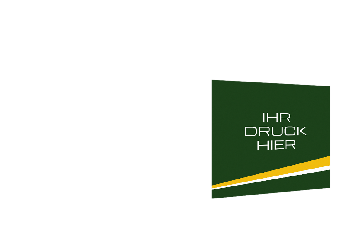 Zweite geschlossene vordere Seitenwand bedruckt für Stormtent 3x6 m Grün in 320g/m²