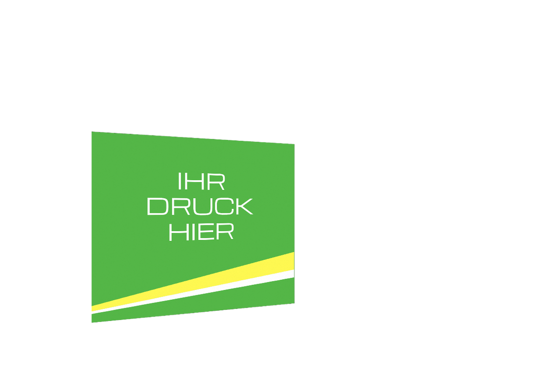 Geschlossene hintere Seitenwand bedruckt für Stormtent 3x3 m Lime in 320g/m²