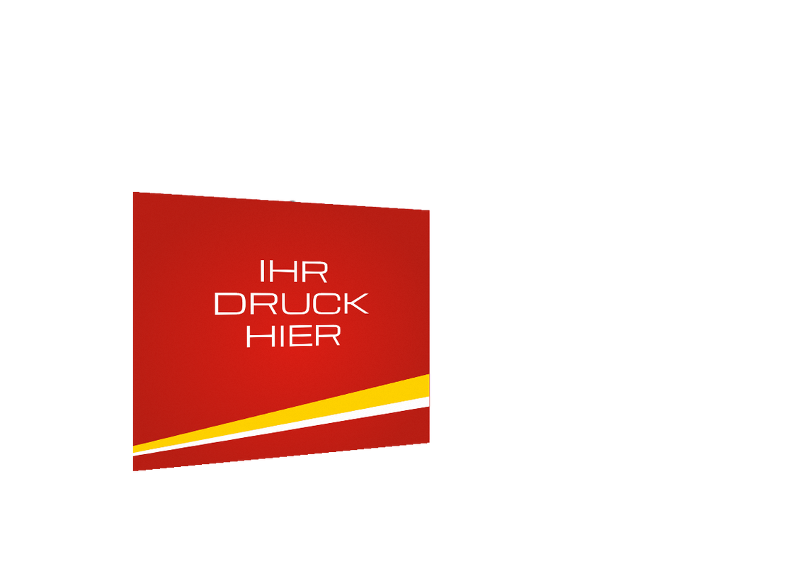 Geschlossene hintere Seitenwand bedruckt für Stormtent 3x3 m Rot in 320g/m²
