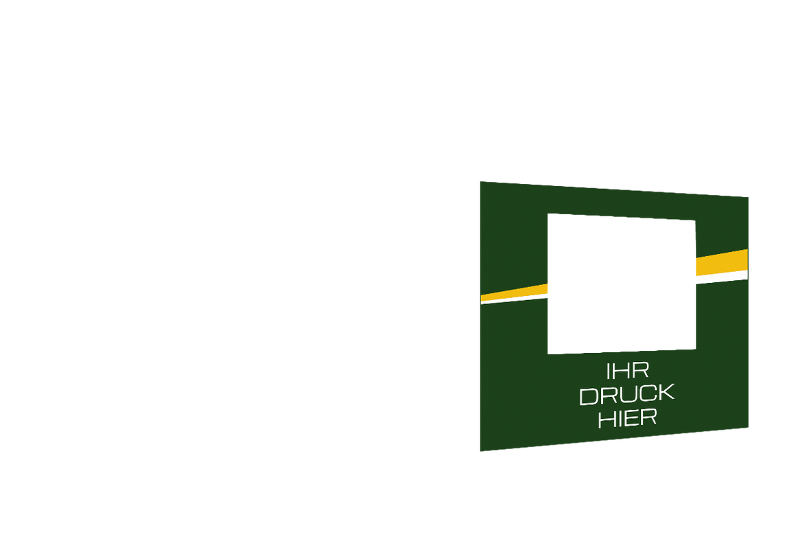 Zweite vordere Seitenwand bedruckt mit Fenster für Stormtent 3x6 m Grün in 320g/m²