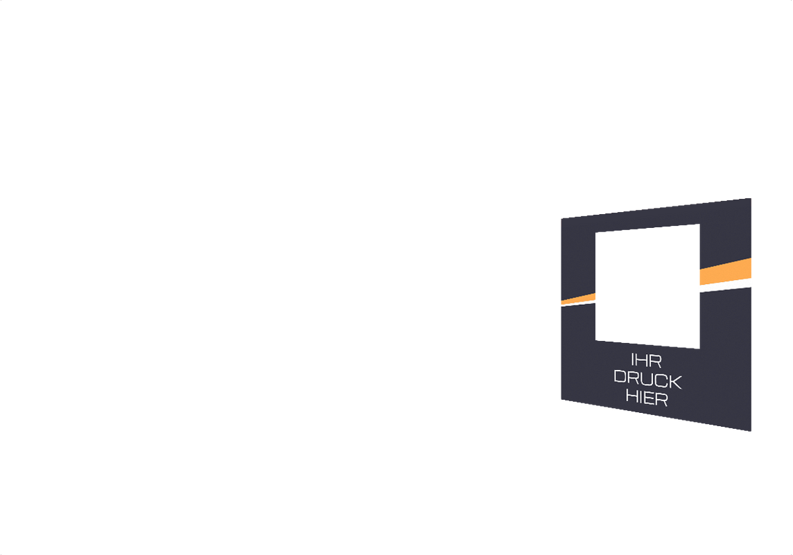Rechte Seitenwand bedruckt mit Fenster für Stormtent 3x6 m Navy in 320g/m²