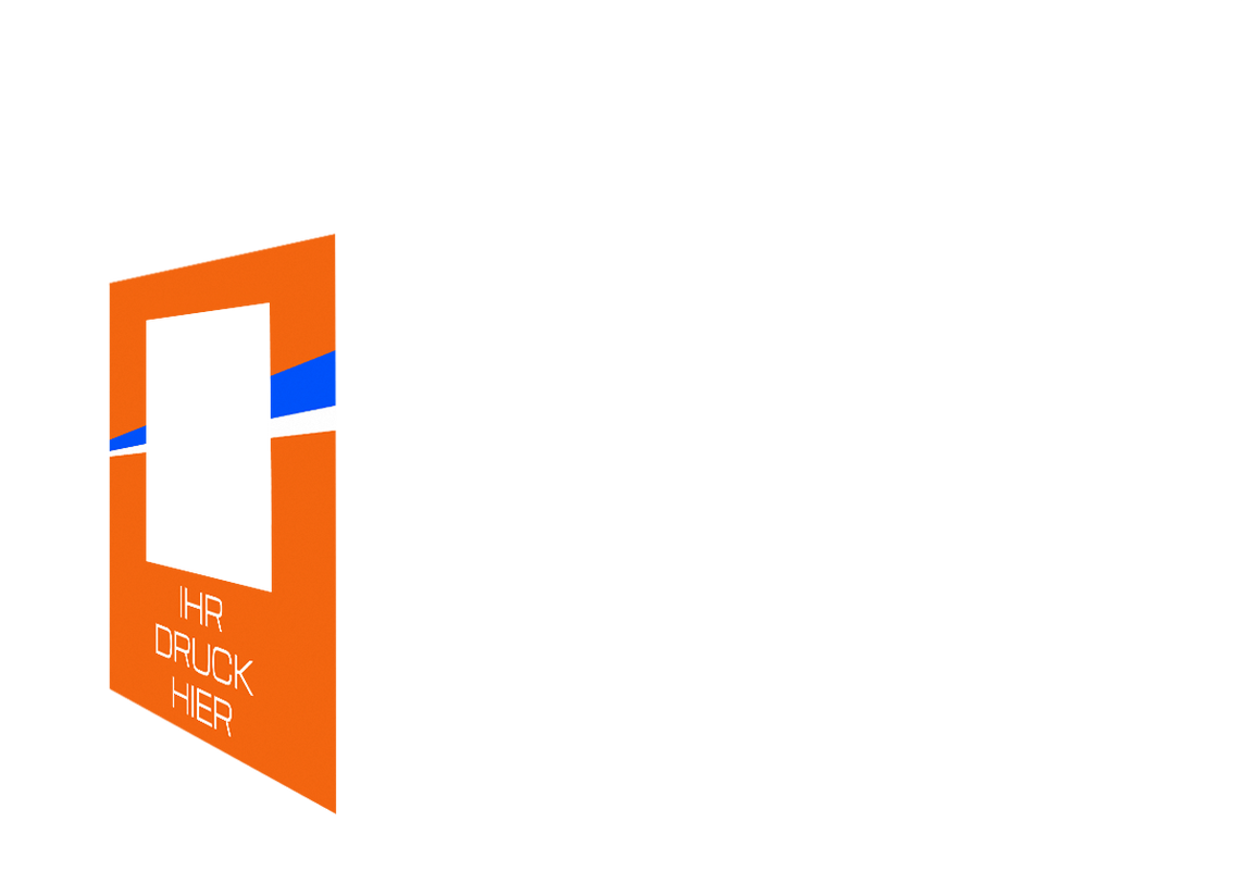 Linke Seitenwand bedruckt mit Fenster für Stormtent 3x4,5 m Orange in 320g/m²