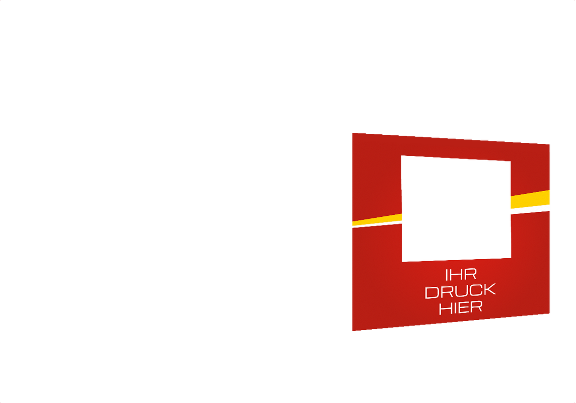 Zweite vordere Seitenwand bedruckt mit Fenster für Stormtent 3x6 m Rot in 320g/m²