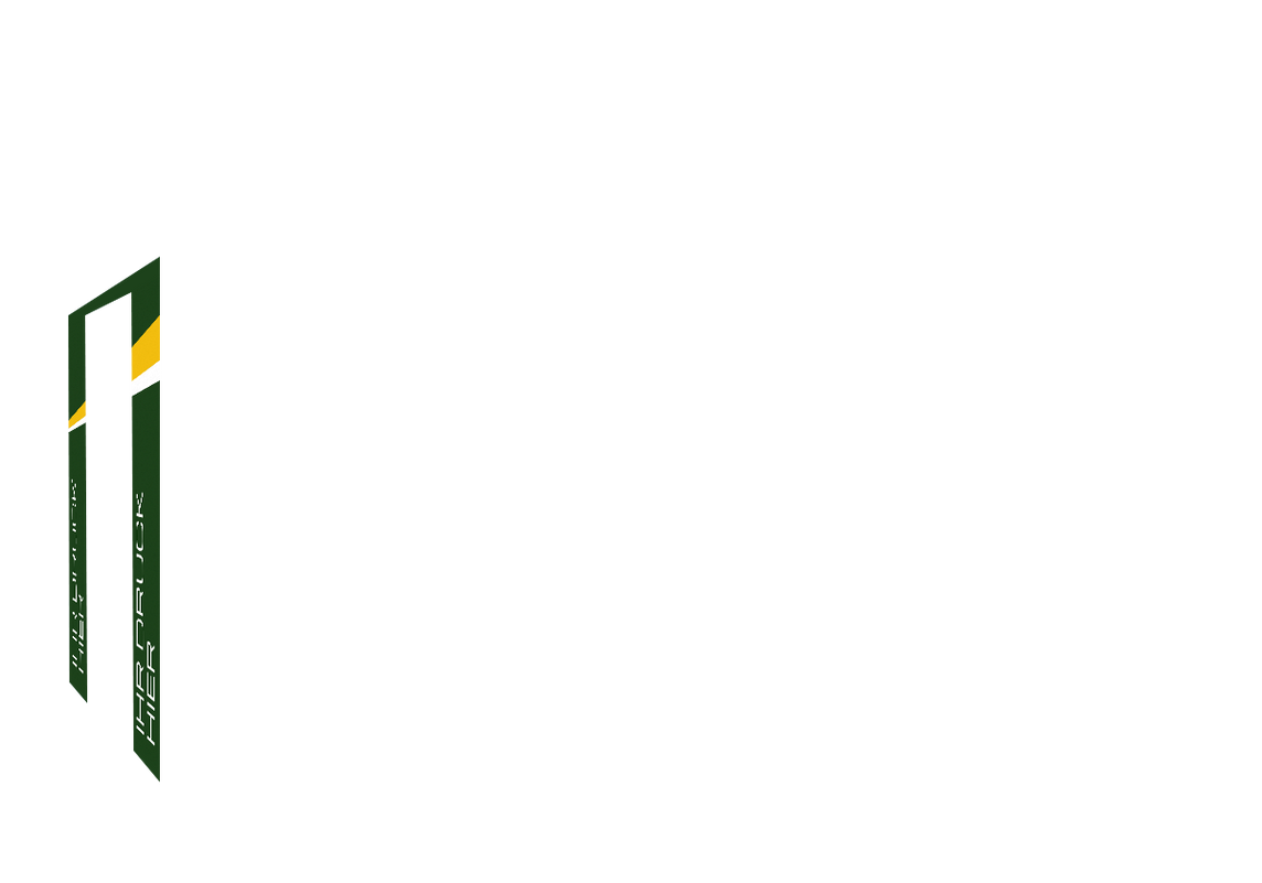 Linke Seitenwand bedruckt mit Tür für Stormtent 3x6 m Grün in 320g/m²