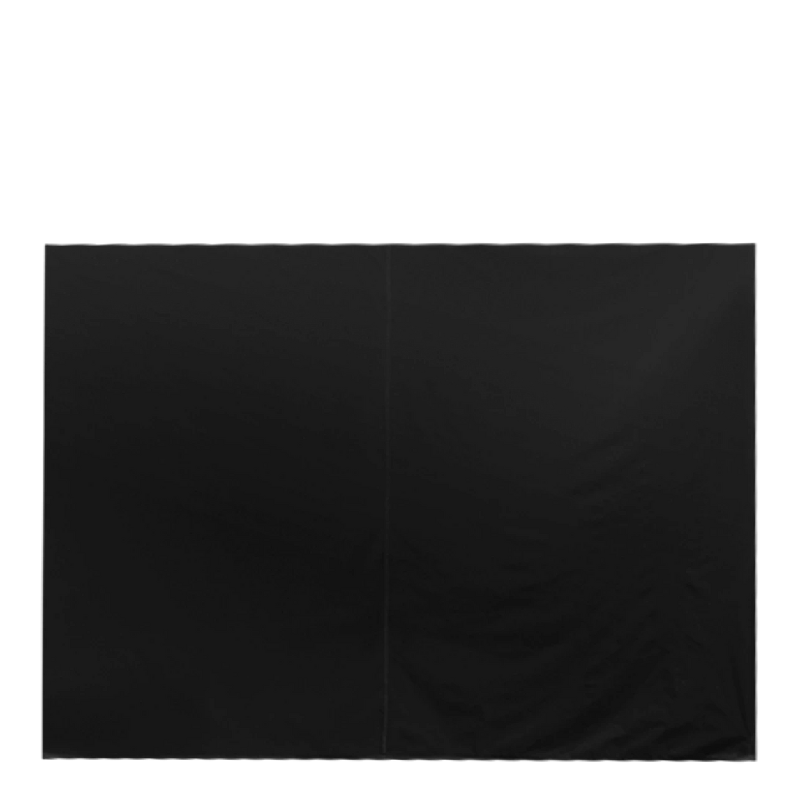 Seitenwand 4,5 m für Faltpavillon 3×4,5 – STORM – Geschlossen / 320 g/m² STORM45 / Schwarz – 1