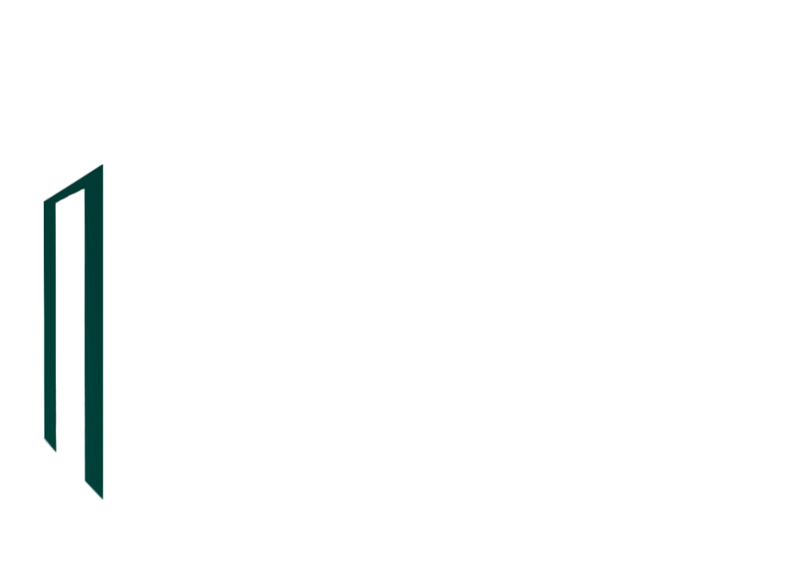 Linke Seitenwand mit Tür für Stormtent 3x6 m Grün in 320g/m²